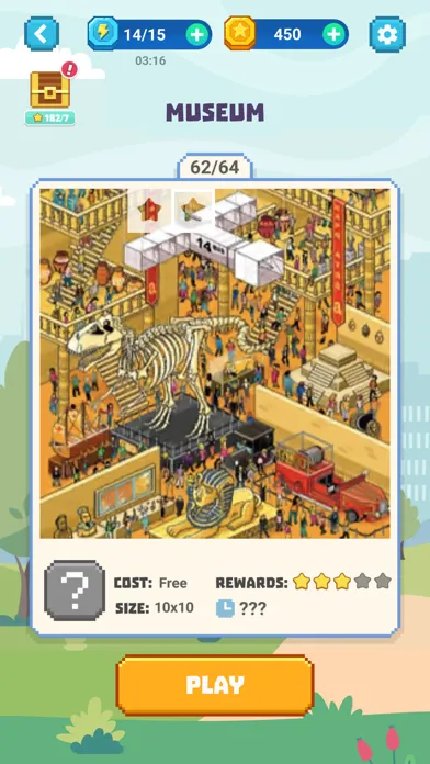 Capturas de tela do Puzzle Cross - Nonogram
