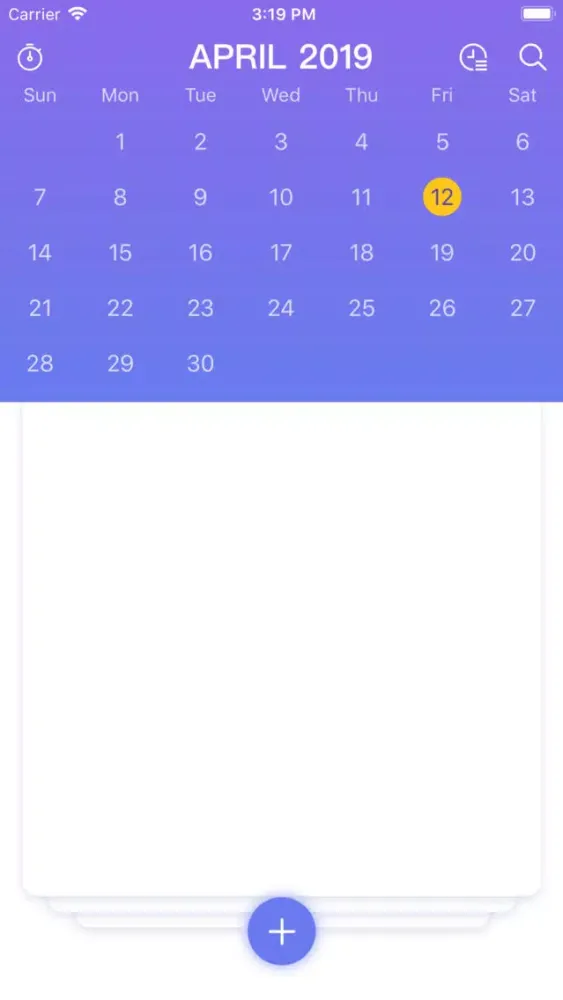 Capturas de tela do Time reminder memo