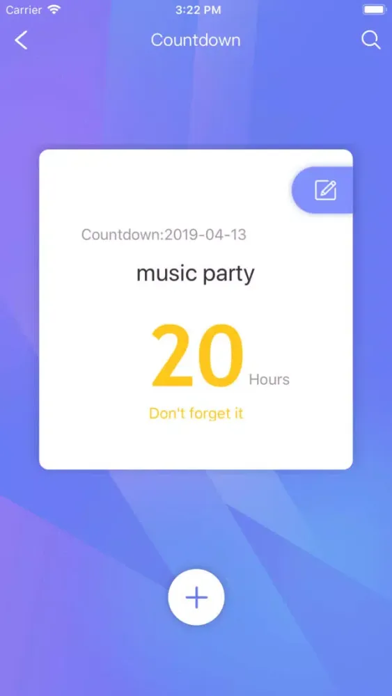 Capturas de tela do Time reminder memo