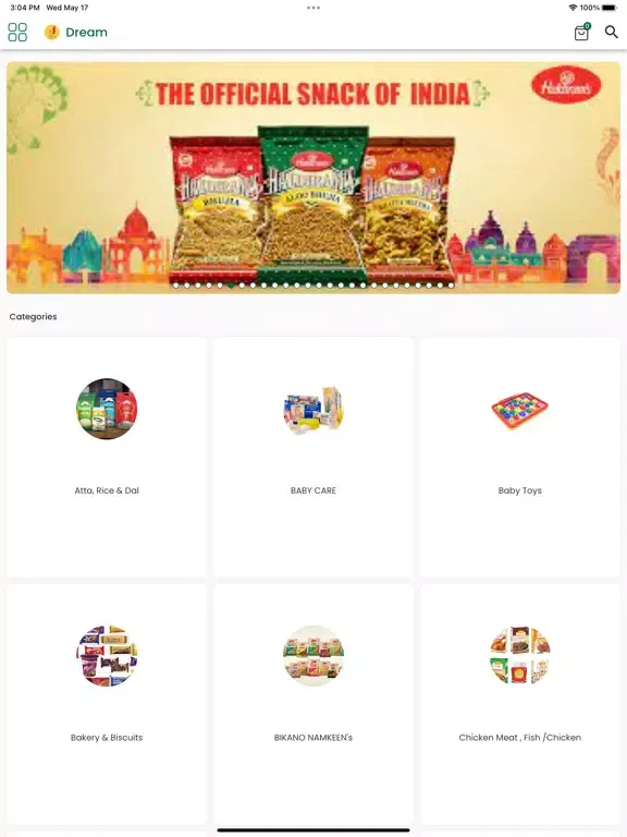 Dreamz market iPad  Screenshots
