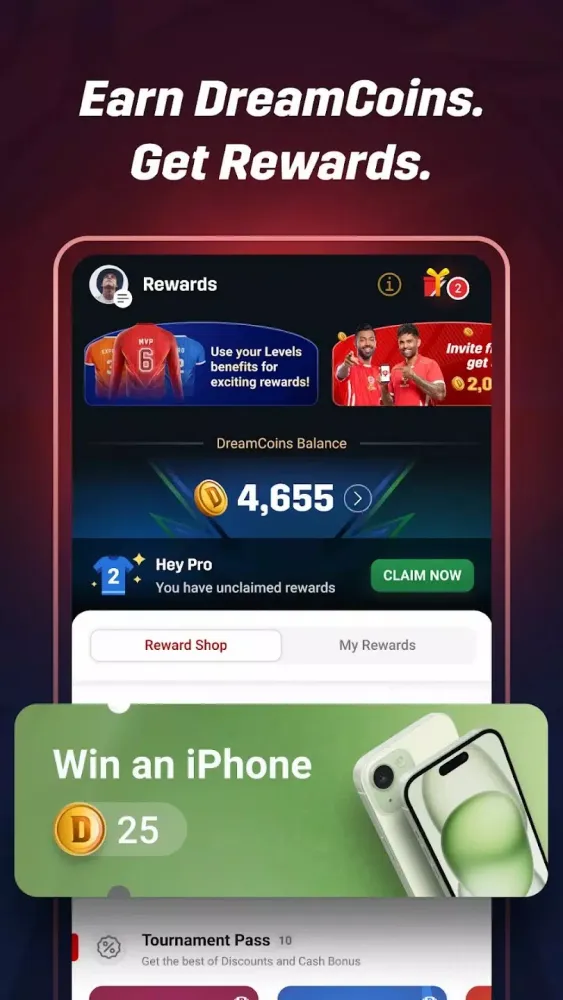 Capturas de pantalla de Dream11: Fantasy Cricket App
