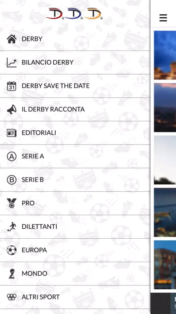 Capturas de tela do Derbyderbyderby