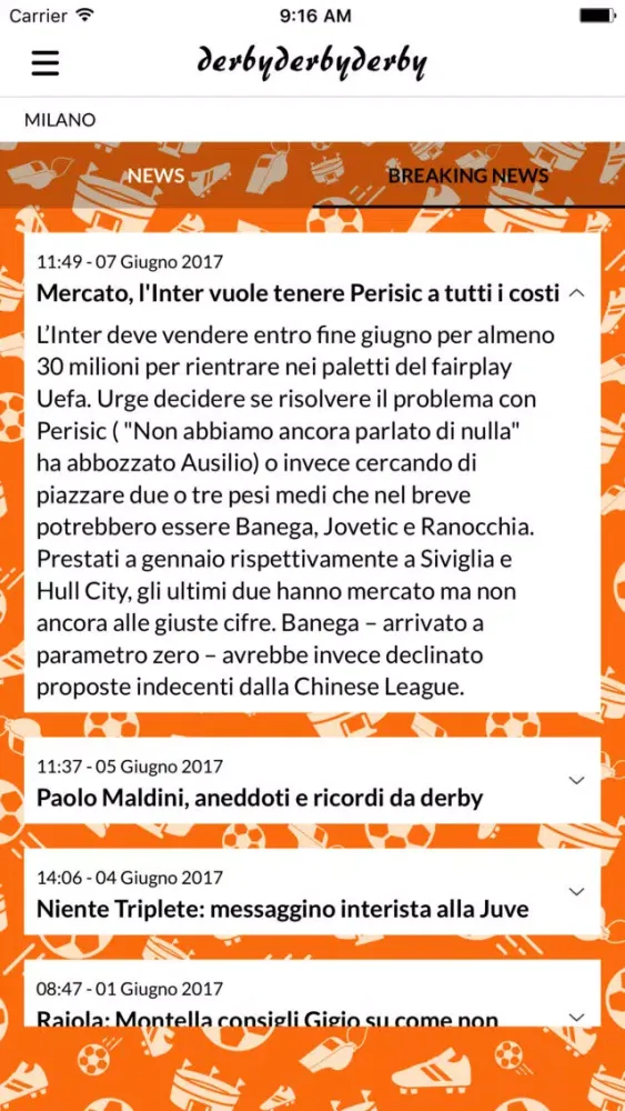 Capturas de tela do Derbyderbyderby