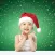 Christmas Sticker & Santa Hat