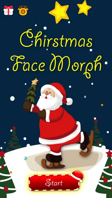 Ảnh chụp màn hình của Christmas Makeup-Festival Photo Frames & Santa Hat
