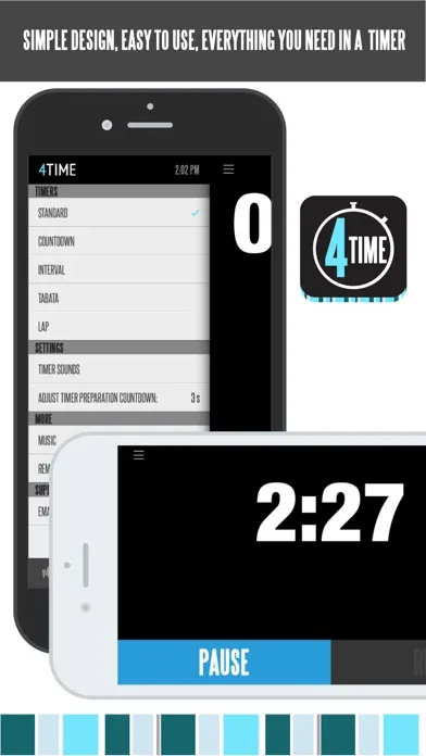 4Time — XF WOD TIMER स्क्रीनशॉट