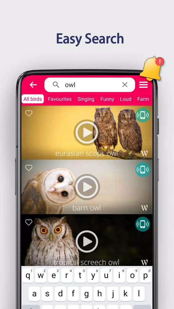 Bird Songs: Ringtones Screenshots