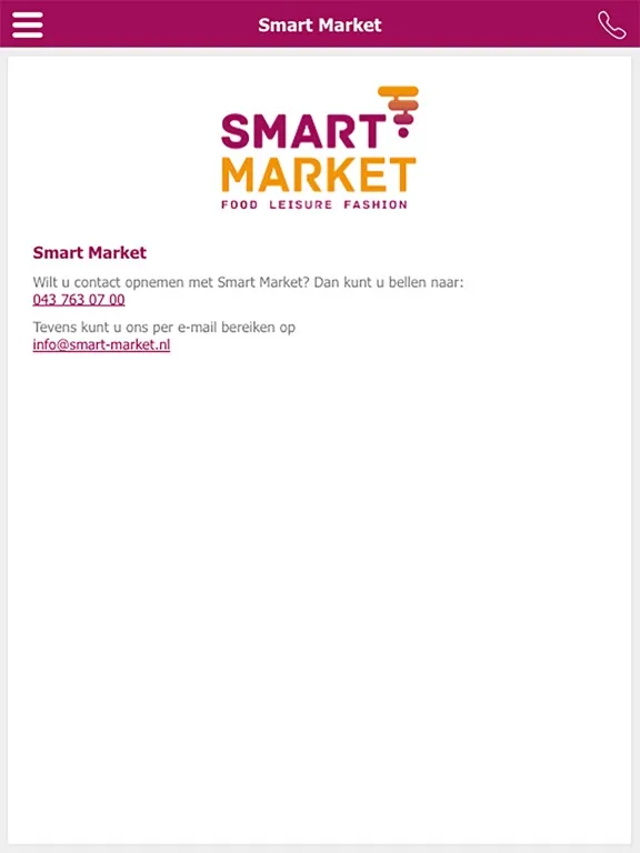 Zrzuty ekranu Smart Market iPad 