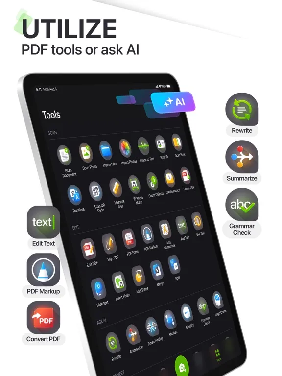 My Scanner: Scan to PDF & Edit iPad  स्क्रीनशॉट