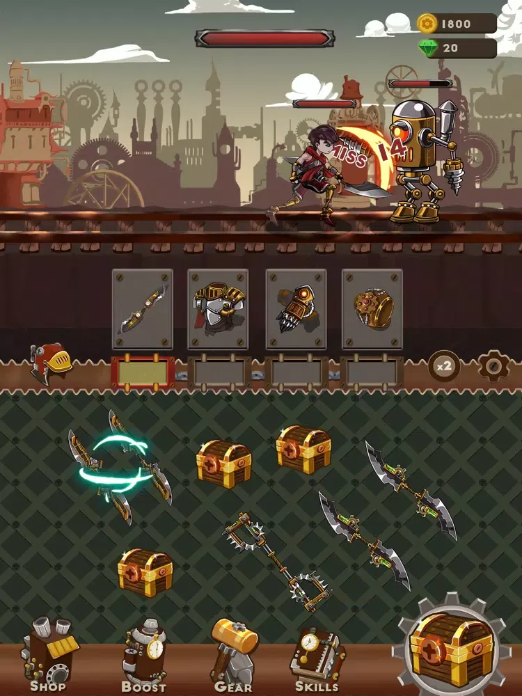Steampunk Avenger iPad  Ekran Görüntüleri