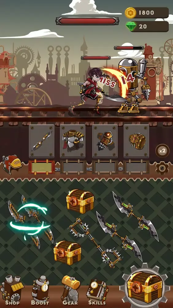 Steampunk Avenger Ekran Görüntüleri