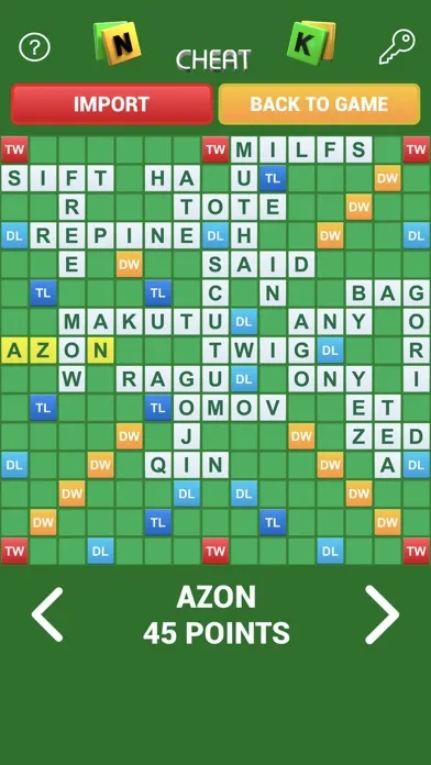ภาพหน้าจอของ Solver for Board Game - Cheat