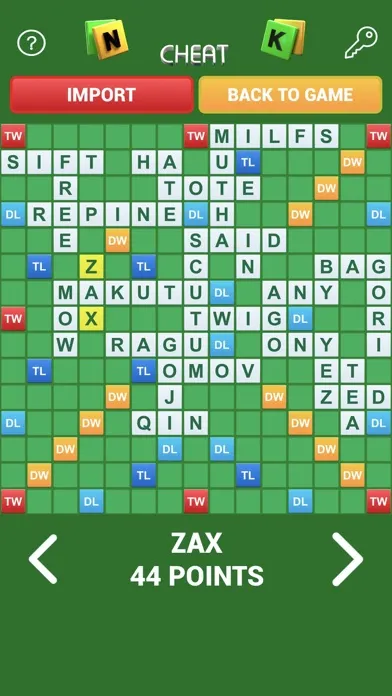 ภาพหน้าจอของ Solver for Board Game - Cheat