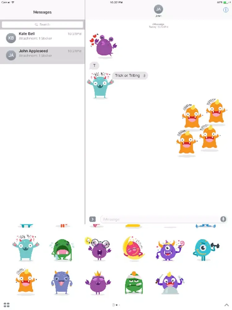 Capturas de tela do Zuli Monsters iPad 