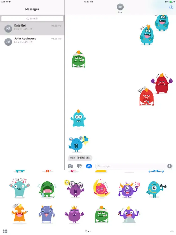 Capturas de tela do Zuli Monsters iPad 