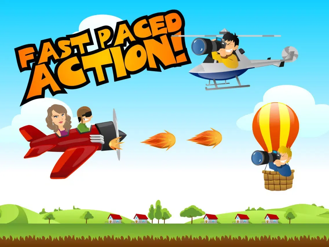 Capturas de tela do Flying Celebrities To The Red Carpet: Kids Edition Free iPad 