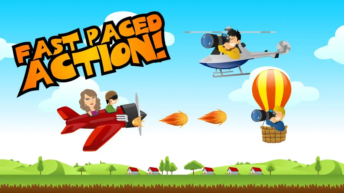 Capturas de tela do Flying Celebrities To The Red Carpet: Kids Edition Free