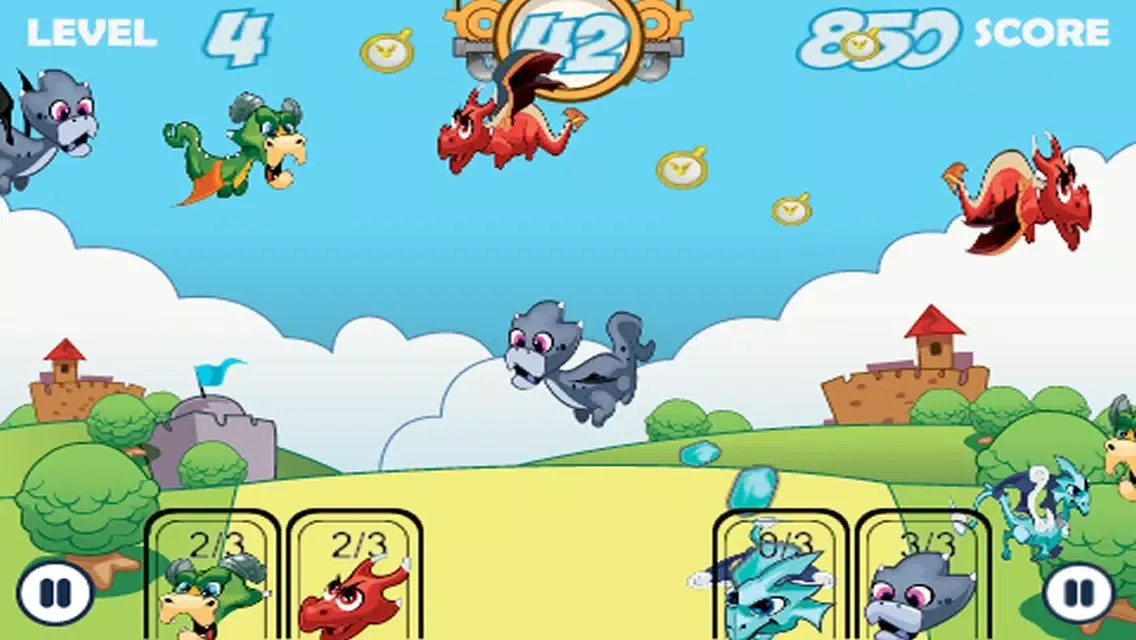 Скриншоты Flying Dragon - A High Velocity Lair Defense Game
