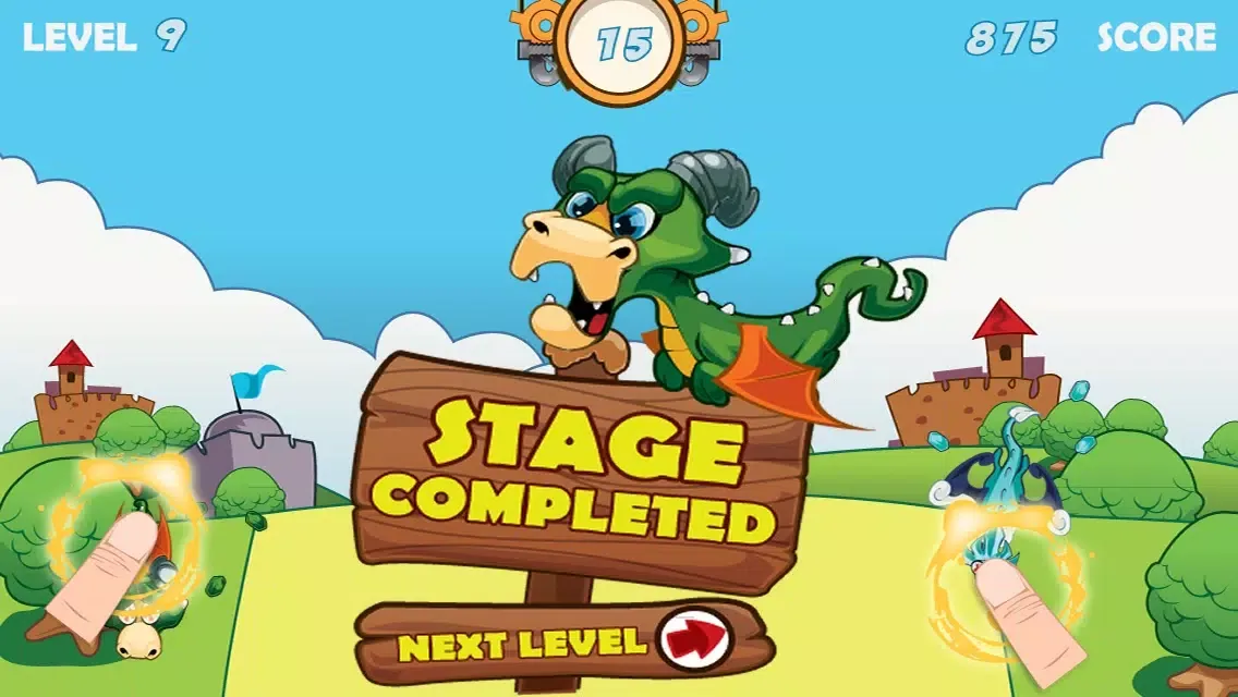 Скриншоты Flying Dragon - A High Velocity Lair Defense Game