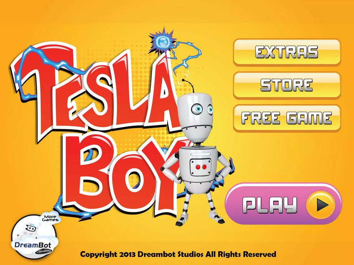 Tesla Boy - Robot Time Traveller iPad 应用截图