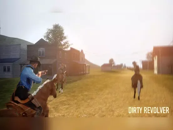 Dirty Revolver Cowboy Shooter iPad  سکرین شاٹس