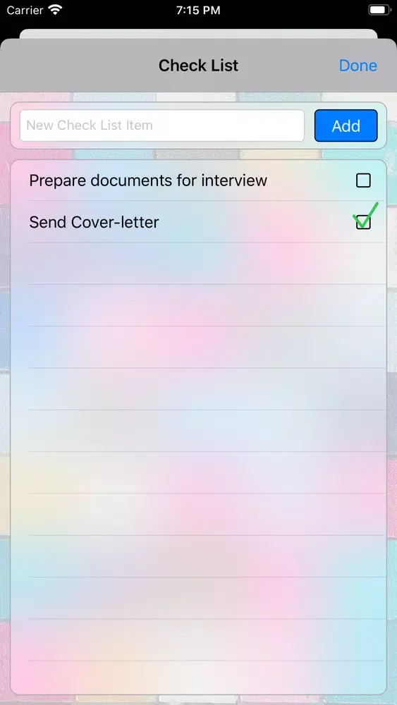 JobsTracker Screenshots