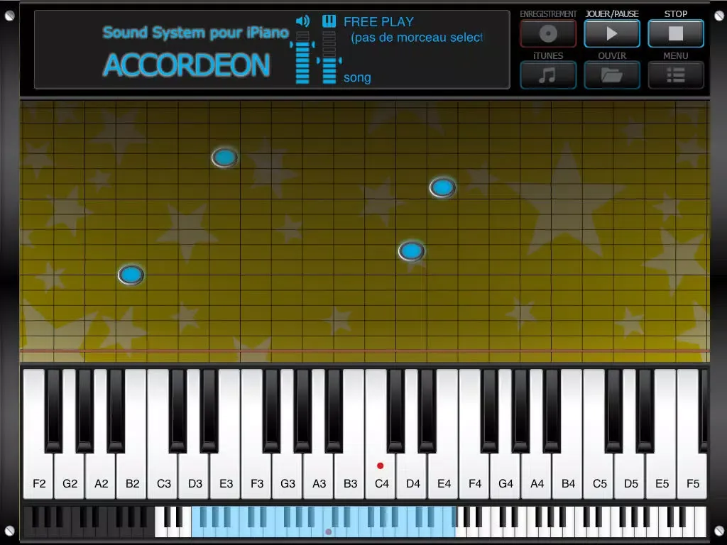 Zrzuty ekranu Dream Cheeky Sound System for Piano - Français iPad 