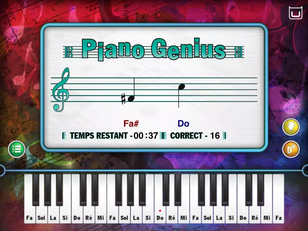 Скриншоты Dream Cheeky Piano Genius - Français iPad 