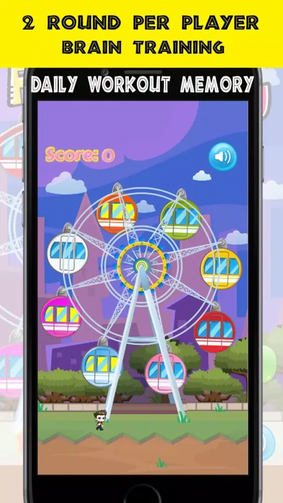 Captures d'écran de Ferris memory - brain training