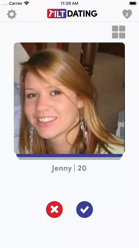 Capturas de tela do Tilt Dating