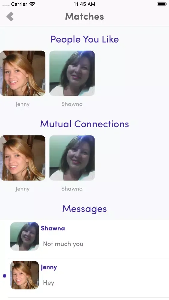 Capturas de tela do Tilt Dating