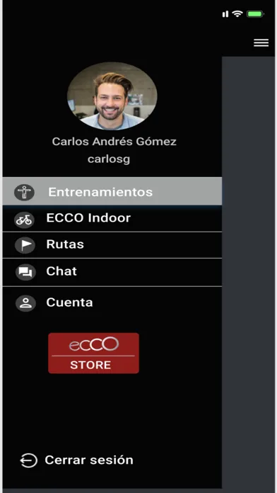 Ecco Smart Training应用截图