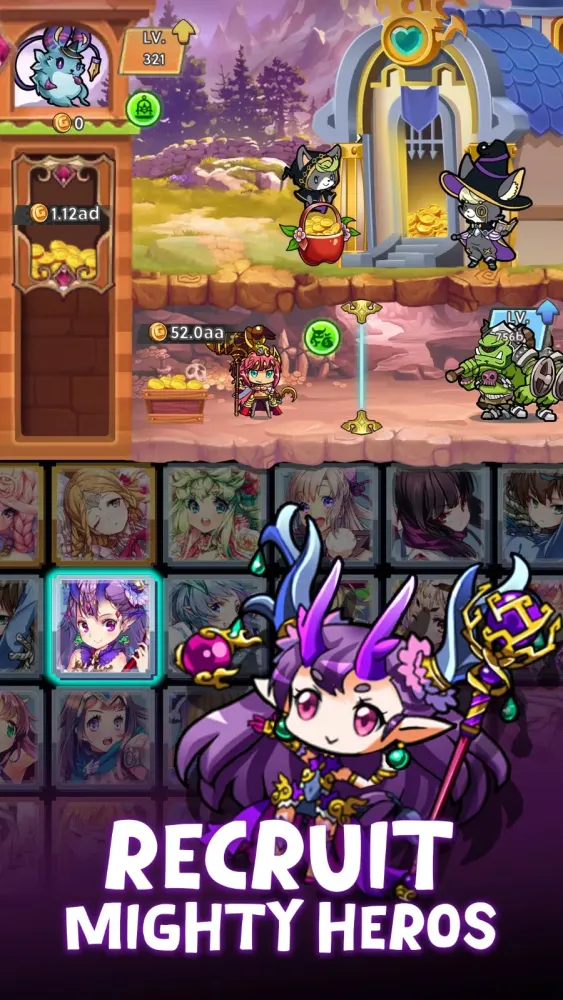 Idle Goddess Angels: Waifu RPG স্ক্রিনশট