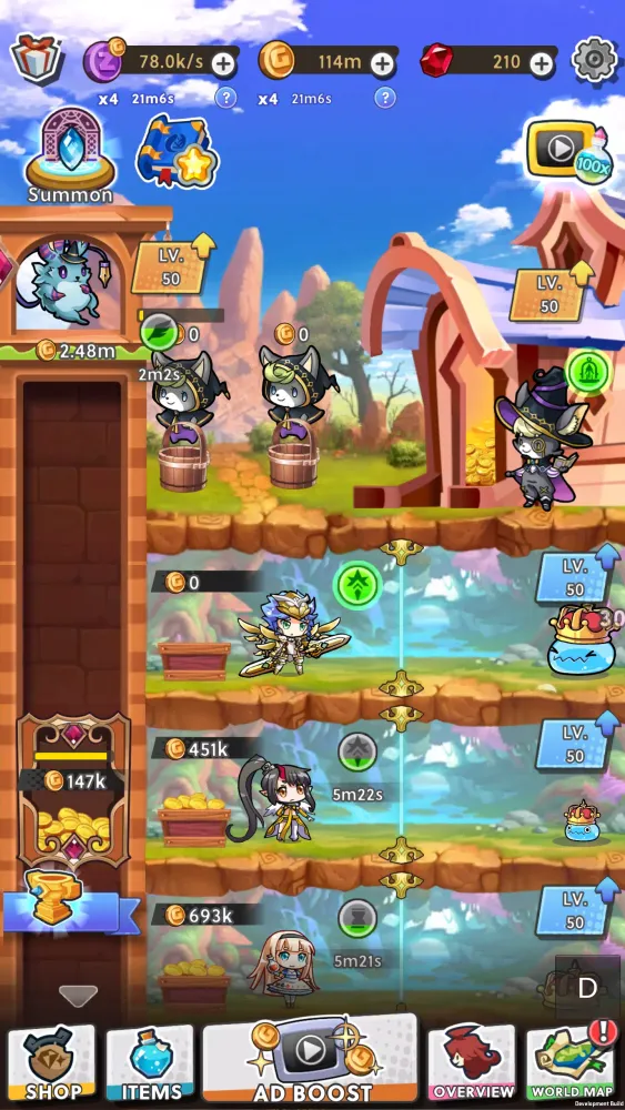 Idle Goddess Angels: Waifu RPG স্ক্রিনশট