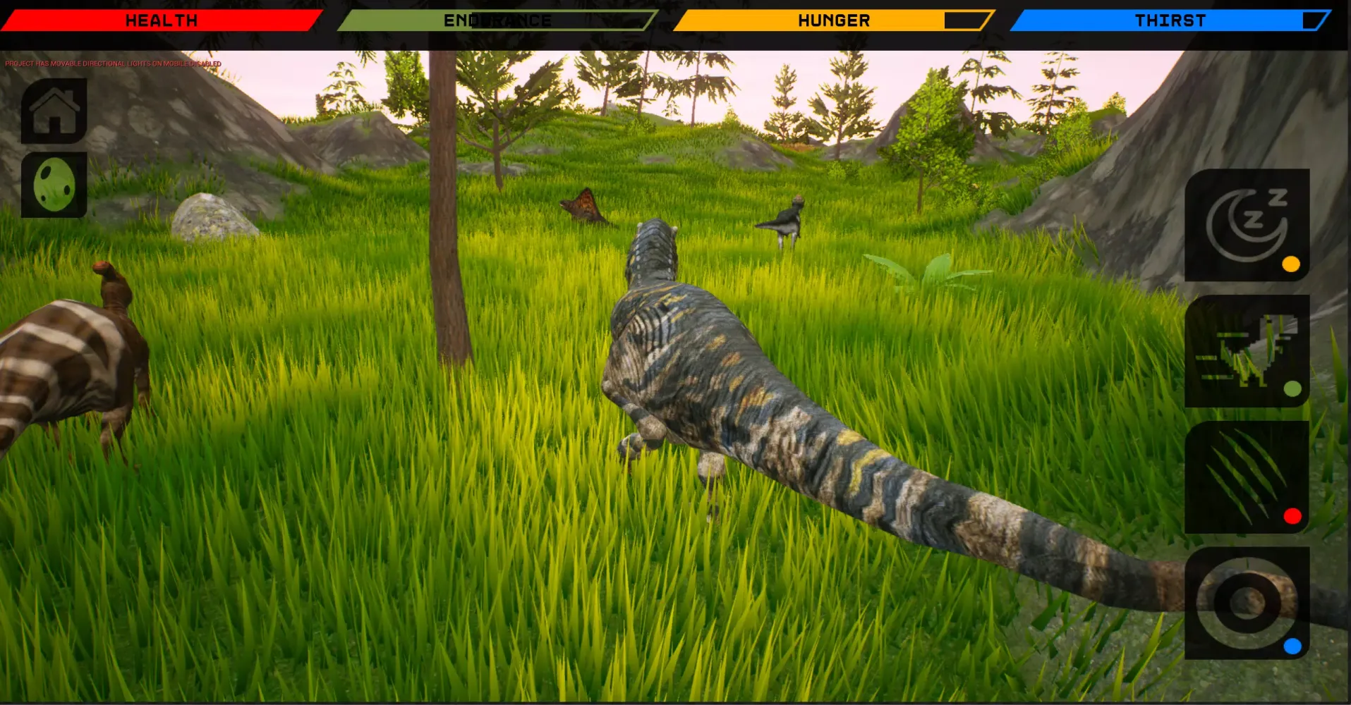 Trex Dinosaur Simulator : Trex 스크린샷