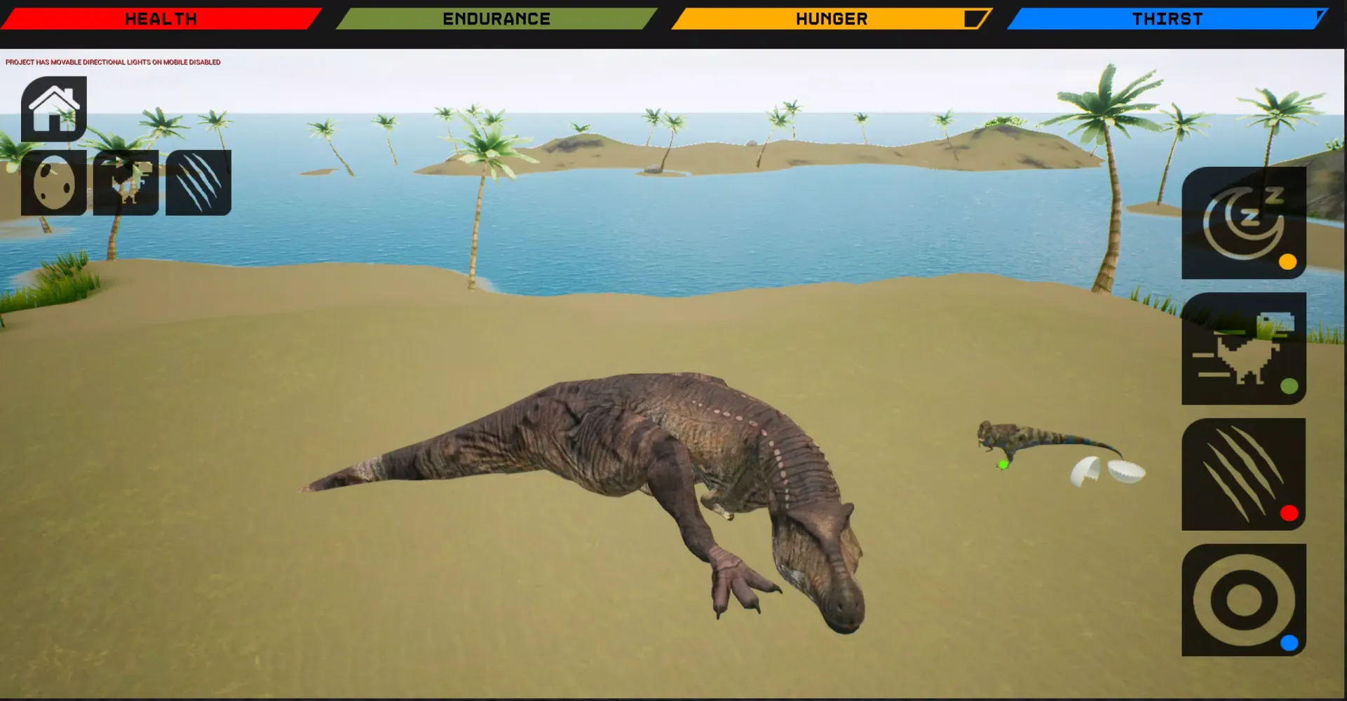 Trex Dinosaur Simulator : Trex 스크린샷