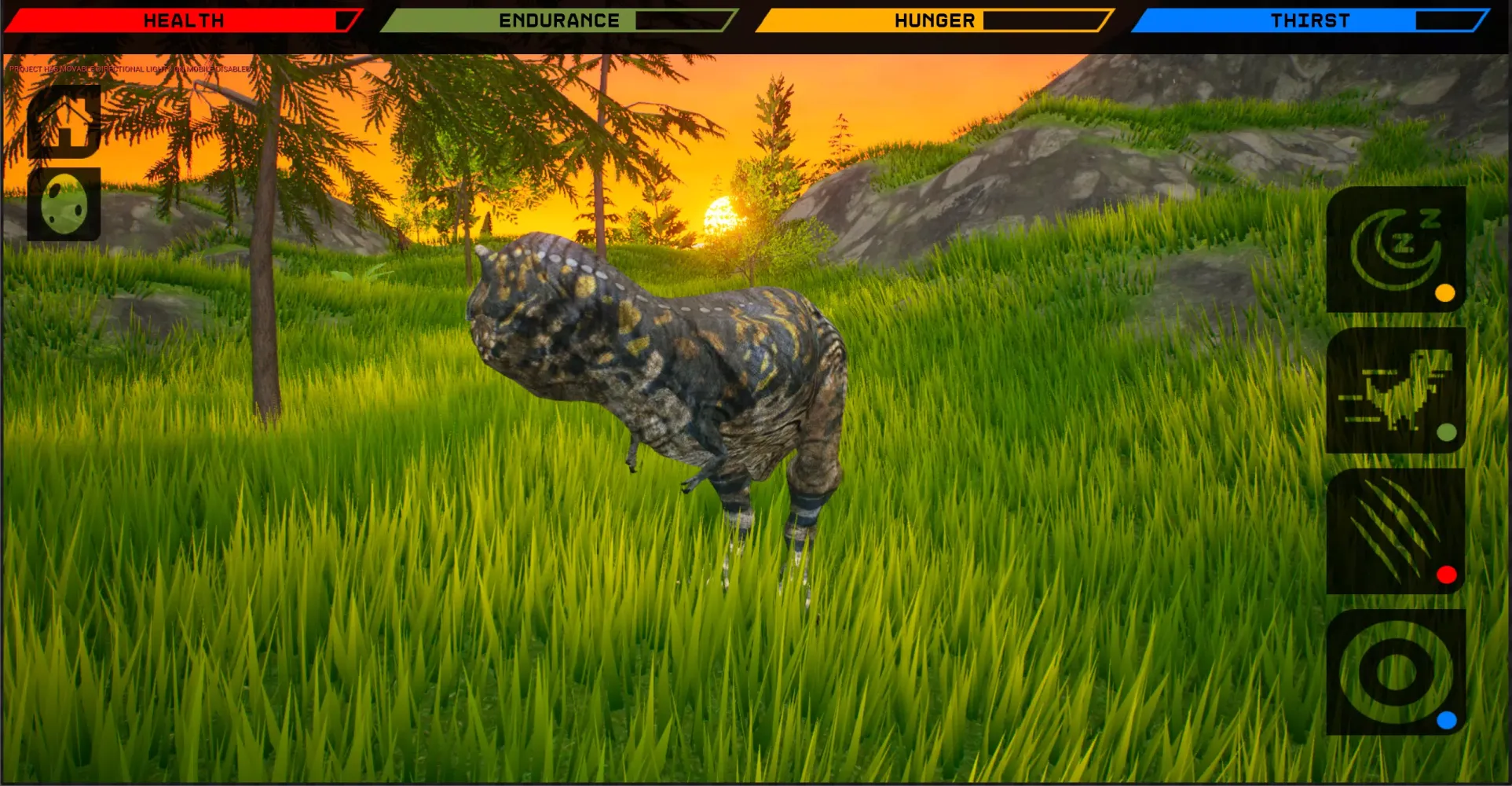 Trex Dinosaur Simulator : Trex 스크린샷