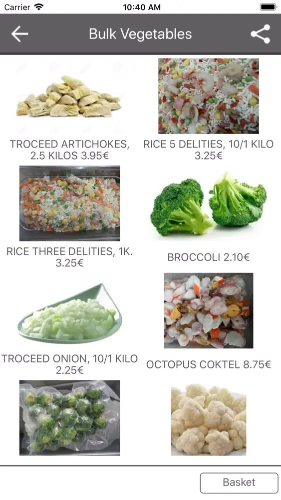 Tangkapan layar Congelados Rincomar