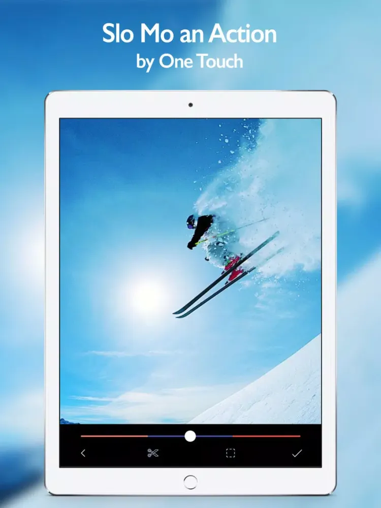 Slo Mo - Slow Fast Motion Video Clip Editor iPad  سکرین شاٹس
