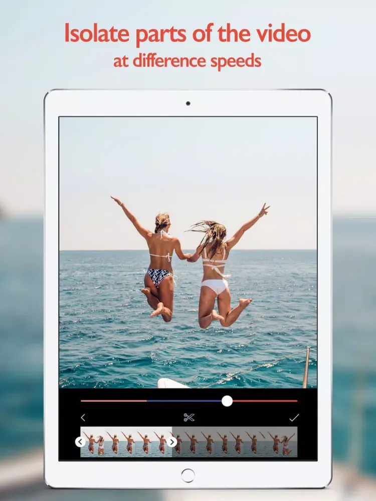 Slo Mo - Slow Fast Motion Video Clip Editor iPad  سکرین شاٹس
