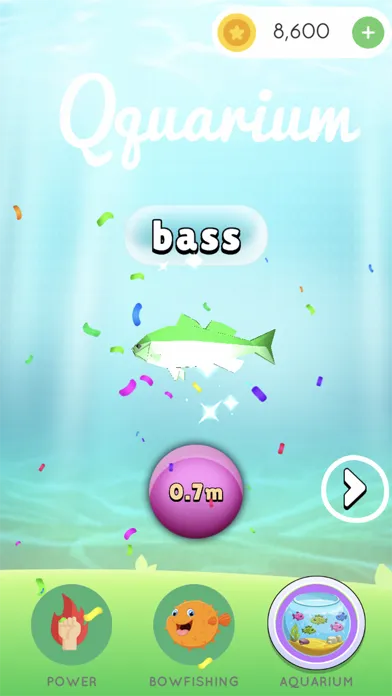 Captures d'écran de Bow Fish Lightning