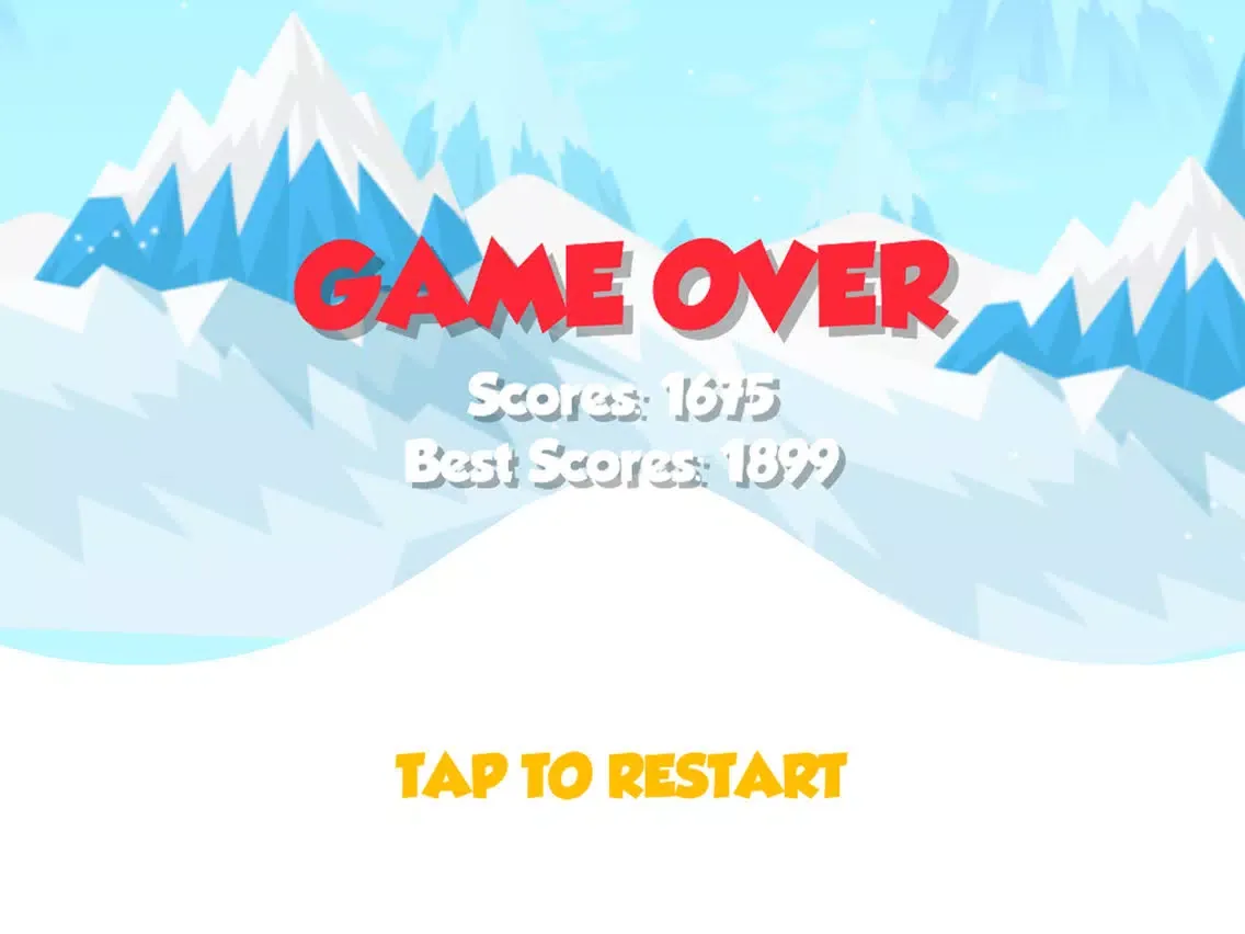 Tangkapan layar Penguin Run Run iPad 