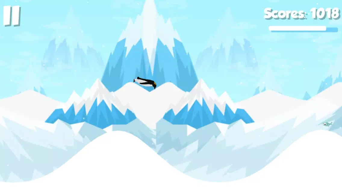 Tangkapan layar Penguin Run Run
