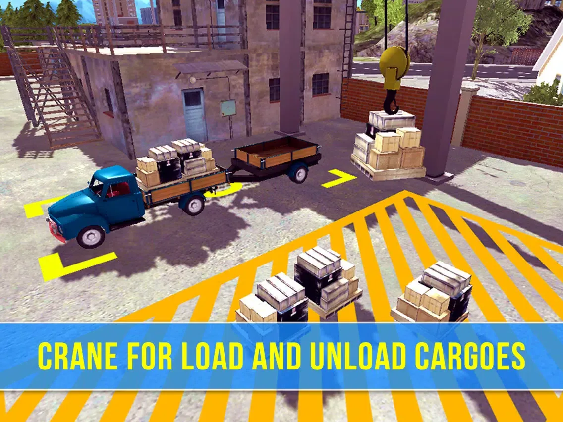 Trucker City Delivery - Truck Simulator 3D iPad  Ekran Görüntüleri