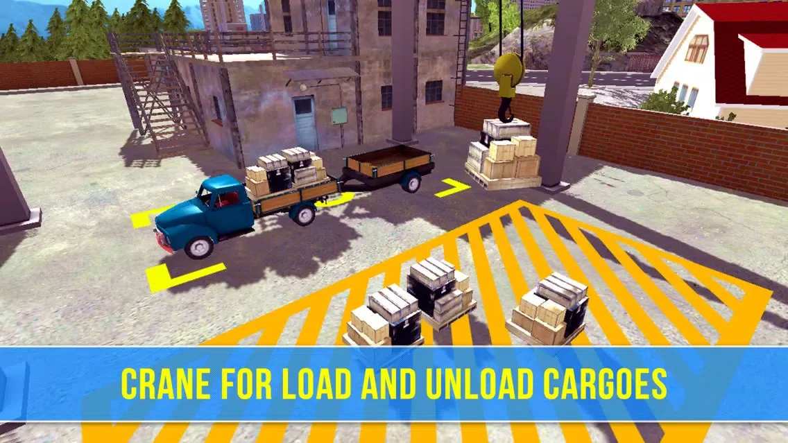 Trucker City Delivery - Truck Simulator 3D Ekran Görüntüleri