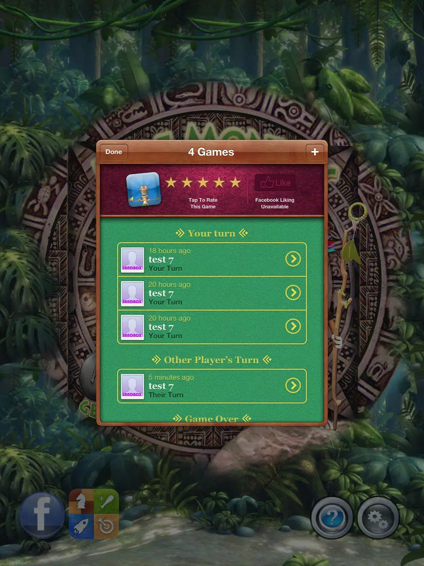 Tangkapan skrin Jade Monkey With Friends iPad 