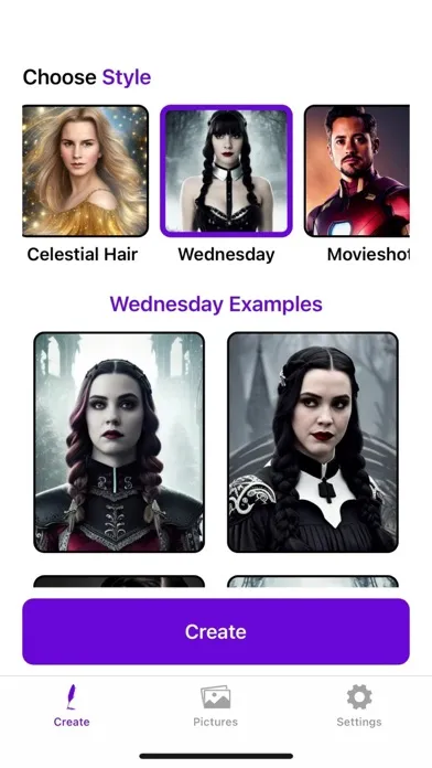 Capturas de tela do Yume AI - Custom Avatars