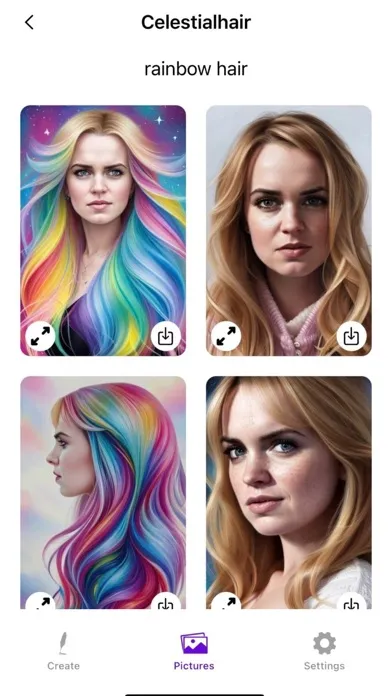 Capturas de tela do Yume AI - Custom Avatars