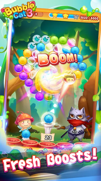 Tangkapan layar Bubble Cat 3