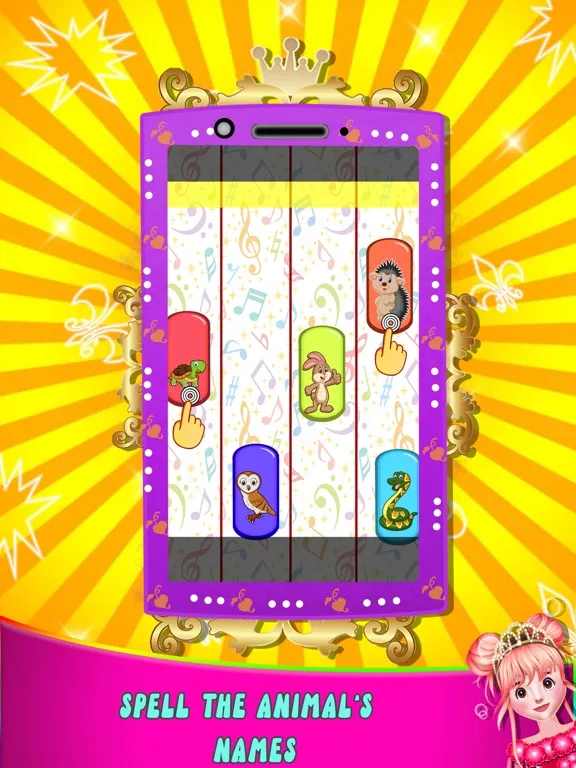 ภาพหน้าจอของ Princess Doll Mobile Phone iPad 